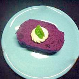 色がきれい♪食物繊維も多い♪紫芋ようかん